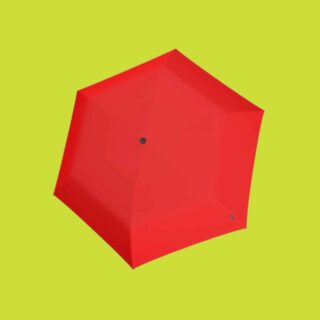 Knirps U.200 Ομπρέλα Duomatic Αυτόματη Ελαφριά Κόκκινη