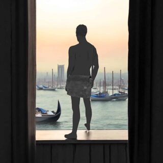 Camel Active Laos Ανδρική Τσάντα Ταχυδρόμου Μαύρο