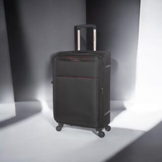 Diplomat The Athens Collection 6040 Μαύρη Μεγάλη Βαλίτσα 78cm