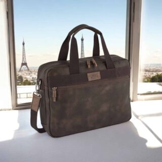 251-802-29 Active Laos Ανδρικός Χαρτοφύλακας Καφέ