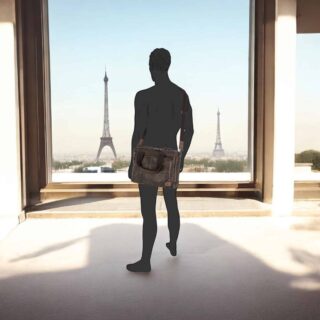 251-802-29 Active Laos Ανδρικός Χαρτοφύλακας Καφέ