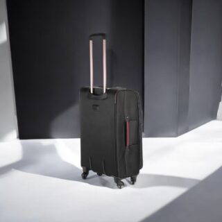 Diplomat The Athens Collection 6040 Μαύρη Μεγάλη Βαλίτσα 78cm