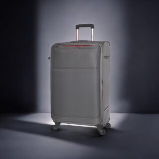 Diplomat The Athens Collection 6040 Μεγάλη Βαλίτσα με ύψος 78cm σε Γκρι χρώμα