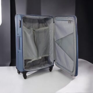 Diplomat The Athens Collection 6040 Μεγάλη Βαλίτσα με ύψος 78cm σε Μπλε χρώμα