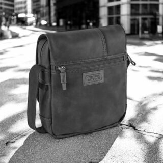 Camel Active Laos Ανδρική Τσάντα Ταχυδρόμου Μαύρο