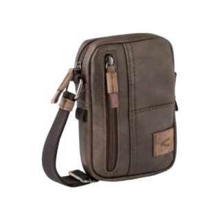 Camel Active Ανδρική Τσάντα Ώμου Χιαστί Καφέ