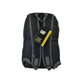 CAT Plowing Ανδρικό Υφασμάτινο Σακίδιο Πλάτης Μαύρο