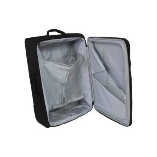 Diplomat Βαλίτσα Ταξιδιού Καμπίνας Υφασμάτινη μαύρη με 2 Ρόδες