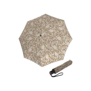 Knirps A.200 Folding Αυτόματη Ομπρέλα Βροχής Σπαστή Μπεζ