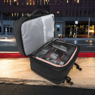 Bange 1908 Plus Μαύρο Σακίδιο Πλάτης 49L Laptop 17.3”