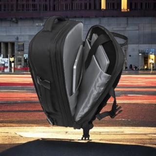 Bange 1908 Plus Μαύρο Σακίδιο Πλάτης 49L Laptop 17.3”