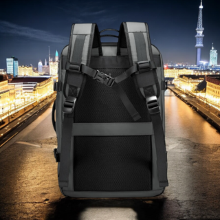 Bange 1908 Γκρι Σακίδιο Πλάτης 45L Laptop 17.3”