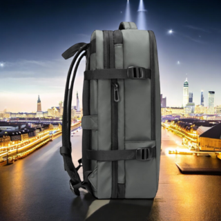 Bange 1908 Γκρι Σακίδιο Πλάτης 45L Laptop 17.3”