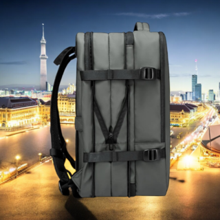 Bange 1908 Γκρι Σακίδιο Πλάτης 45L Laptop 17.3”