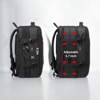 Bange 1908 Σακίδιο Πλάτης Μαύρο 45L Laptop 17.3”