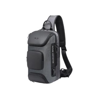 Τσαντάκι ώμου χιαστί crossbody Bange 7086 γκρί