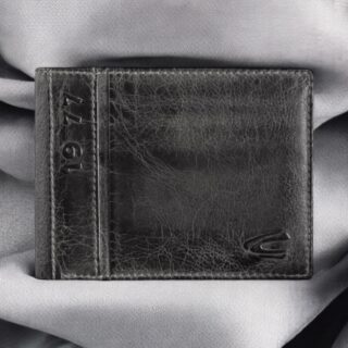 Camel Active Melbourne Δερμάτινο Ανδρικό Πορτοφόλι Μαύρο