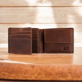 280-701-29 Πορτοφόλι Πλάγιο Μικρό CAMEL ACTIVE NEPAL Brown