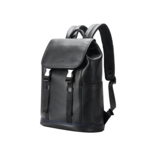 Bopai Αντικλεπτικό Δερμάτινο Σακίδιο Laptop 15.6” 24L Μαύρο