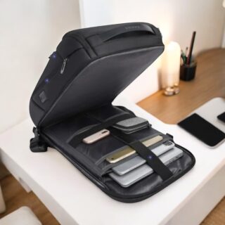 Bange 2517 Σακίδιο Πλάτης Αδιάβροχο Μαύρο για Laptop 15.6”