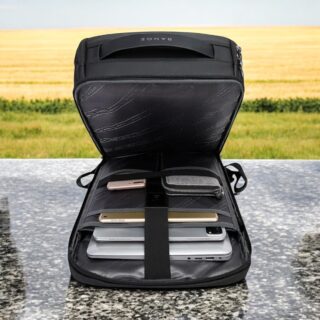 Bange 2517 Σακίδιο Πλάτης Αδιάβροχο Μαύρο για Laptop 15.6”