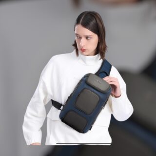 Bange 7086 Μπλε Τσαντάκι Ώμου Χιαστί Crossbody