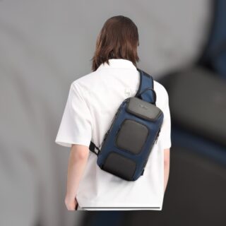 Bange 7086 Μπλε Τσαντάκι Ώμου Χιαστί Crossbody