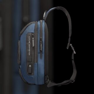 Bange 7086 Μπλε Τσαντάκι Ώμου Χιαστί Crossbody