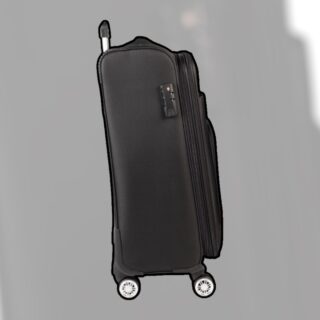 Βαλίτσες trolley (σετ 3 τεμαχίων) Cardinal 3700 μαύρη