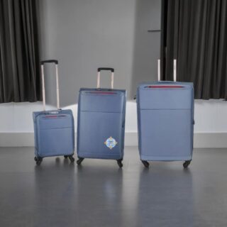 Diplomat Σετ Βαλίτσες 3τμχ σε Μπλε χρώμα zc6040