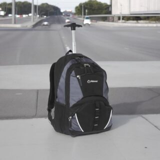 Diplomat TBF121 Ανδρικό Υφασμάτινο Σακίδιο Πλάτης με τροχούς