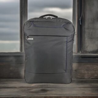 Diplomat Υφασμάτινο Σακίδιο Πλάτης Αδιάβροχο Μαύρο 45lt