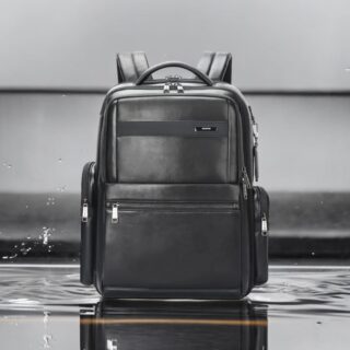 Bopai Σακίδιο Πλάτης Laptop 17.3” Αντικλεπτικό Μαύρο 61-121961