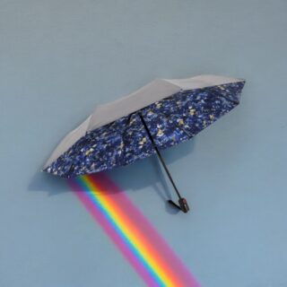 3201 8556, KNIRPS T.SERIES Τ.200, Μείωση ζέστης κατά 40% & UV 99%, DUOMATIC, FEEL LAPIS, Μπλέ