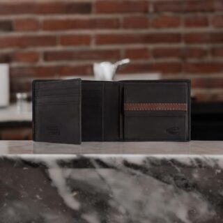 274-703-60 Πορτοφόλι Πλάγιο Μικρό camel active taipeh  black