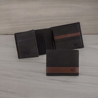 274-703-60 Πορτοφόλι Πλάγιο Μικρό camel active taipeh  black