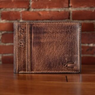 Camel Active Melbourne Πορτοφόλι Πλάγιο Μικρό Καφέ