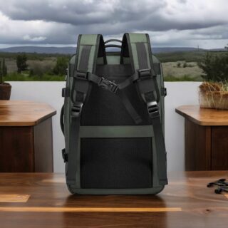 Bange 1908 Plus Χακί Σακίδιο Πλάτης 49L για Laptop 17.3”