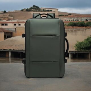 Bange 1908 Plus Χακί Σακίδιο Πλάτης 49L για Laptop 17.3”