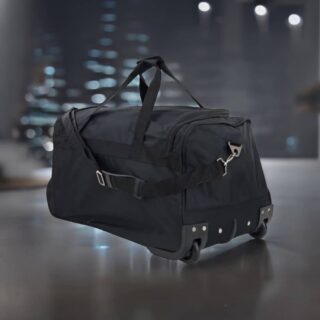 Diplomat Σακ Βουαγιάζ με Ρόδες με χωρητικότητα 63lt σε Μαύρο χρώμα