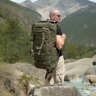 Σακίδιο πλάτης ορειβατικό Cardinal 60L MT1069 χακί