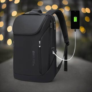 Bange 2517 Σακίδιο Πλάτης Αδιάβροχο Μαύρο για Laptop 15.6”