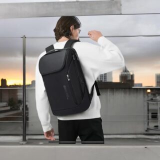 Bange 2517 Σακίδιο Πλάτης Αδιάβροχο Μαύρο για Laptop 15.6”