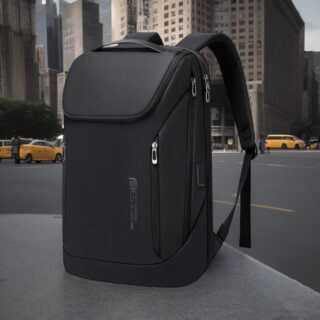 Bange 2517 Σακίδιο Πλάτης Αδιάβροχο Μαύρο για Laptop 15.6”