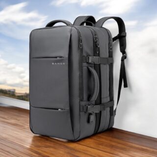 Bange 1908 Γκρι Σακίδιο Πλάτης 45L Laptop 17.3”