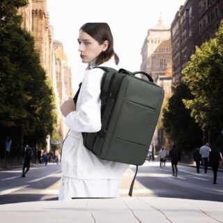 Bange 1908 Χακί 45lt Laptop 17.3