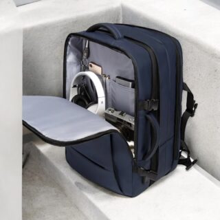 Bange 1908 Σακίδιο Πλάτης Σκούρο Μπλε 45L Επεκτάσιμο Laptop 17.3”