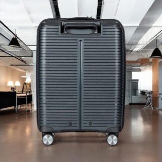 Verage Rome Βαλίτσα Καμπίνας με ύψος 55cm σε Μαύρο χρώμα