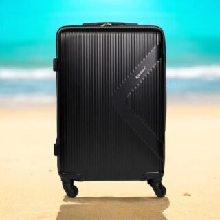 Βαλίτσα trolley Cardinal μεσαία 2010/60cm μαύρη