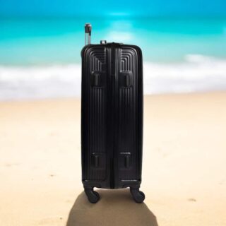 Βαλίτσα trolley Cardinal μεσαία 2010/60cm μαύρη